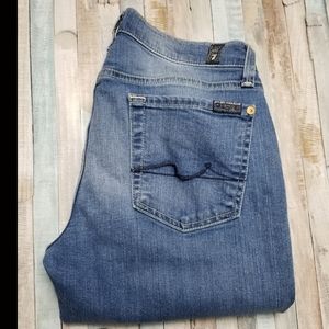 7 For All Mankind Straight Leg Jeans